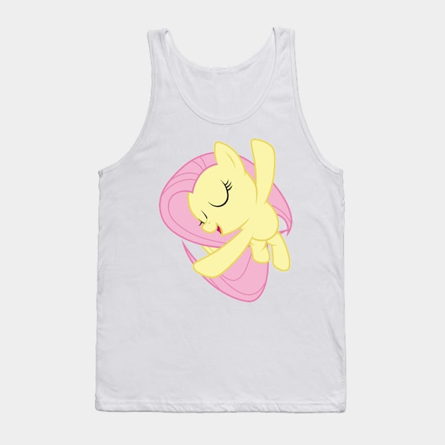 Flutteshy singing Tank Top by CloudyGlow